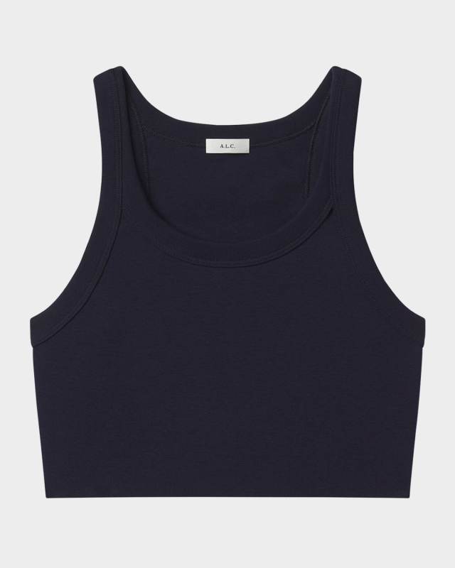 Halsey Cropped Tank Top